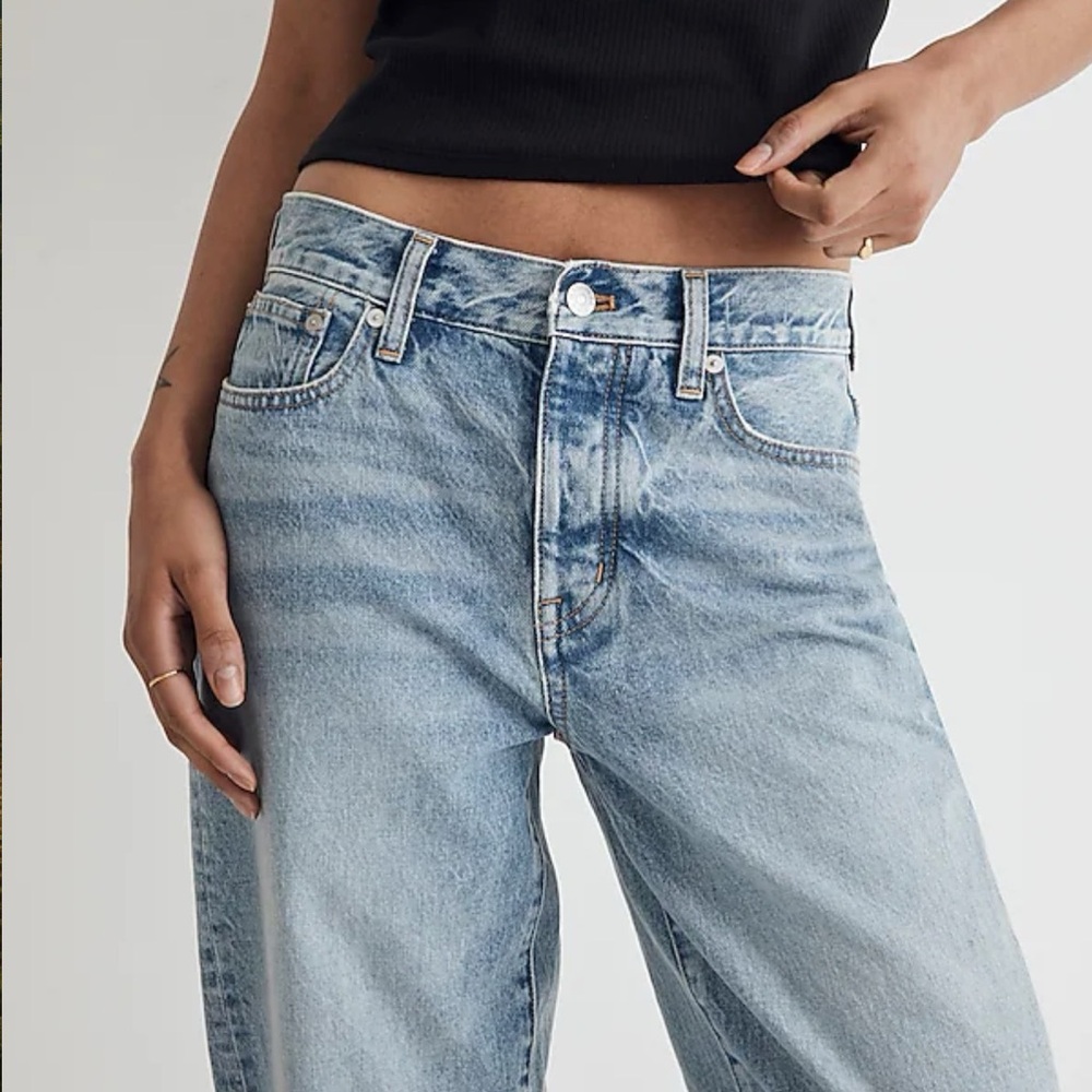 NWT Low-slung straight Madewell Jean SZ 29 P
